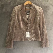 NEXT Velvet Blazer 12 Paisley
