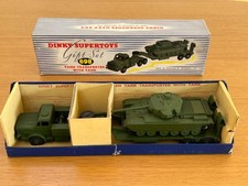 Dinky Supertoys SUPERB No.698 Tank Transporter Gift set all packing in good box