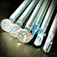 Tech Screw Pozi Countersunk Timber to Light and Heavy Steel