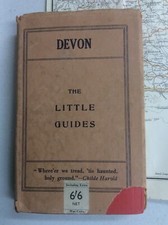 Devon - 1931 9th edition - Little Guide - S Baring-Gould - revised  - Methuen