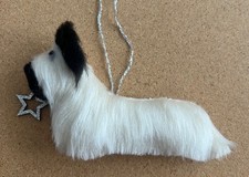 SKYE TERRIER with CHRISTMAS