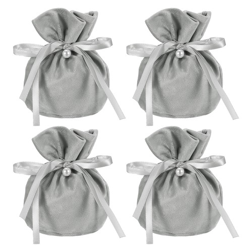 Flannel drawstring gift bag 6 - drawstring,