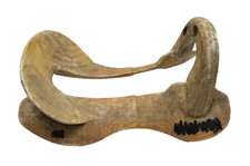 Leather Horse Saddle Skeleton