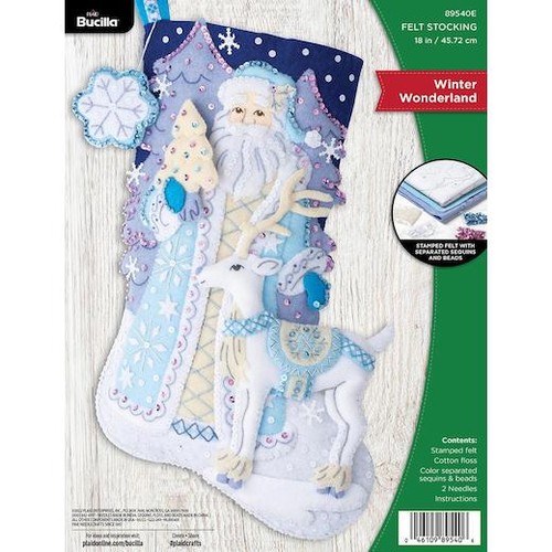 Bucilla felt christmas - 18",