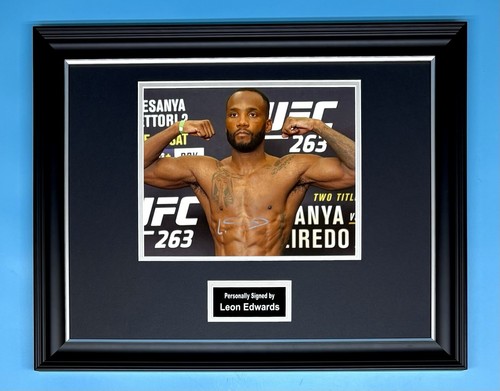 Leon edwards signed - leon,