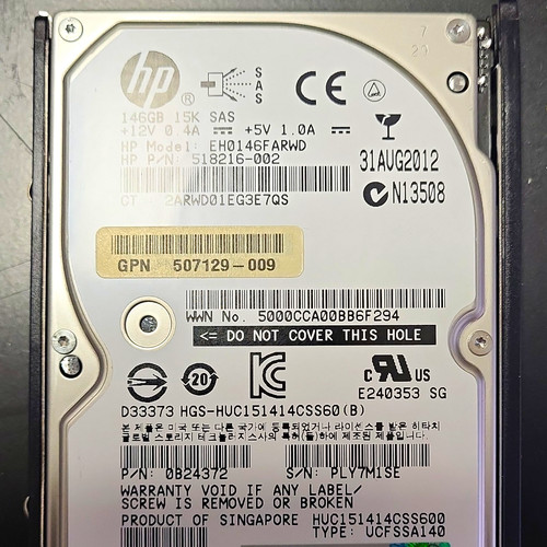 146gb 15k rpm sas - 15k,