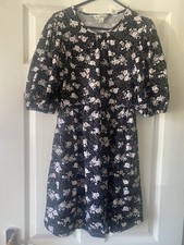 MISS SELFRIDGE Floral Dress. UK size 10 Black ?