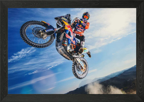 Motocross jump with - motocross,