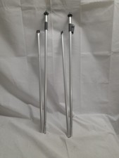 Pair Of Telescopic Awning Poles Adjustable Awning Canopy Tarp Pole 2m