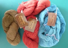 4 x 100g Skeins of Araucania 4ply Merino Wool