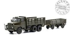 Arwico 85.005134 Military Truck Henschel HS 3-14 HA 6x6 with Open Trailer