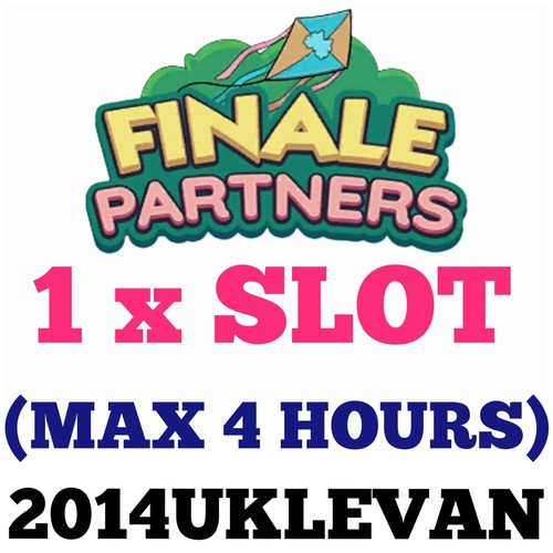 Slot max 4 hours - x,