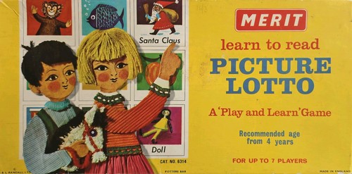 Picture lotto board - picture, game