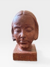Signed Art Deco Bust