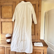 VERY RARE WW1 ERA SURGEONS GOWN MASK SKULL CAP OPERATING THEATRE FIELD HOSPITAL