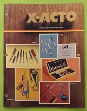 Vintage X-Acto Knives Catalog