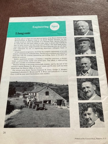 Canal waterway interest 1960s - interest,