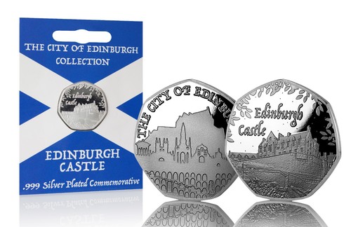 Edinburgh castle silver - castle,