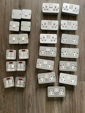 Silver metal sockets and - metal,
