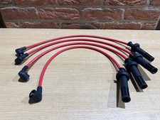 Red Plug Lead Set Fits Fiat