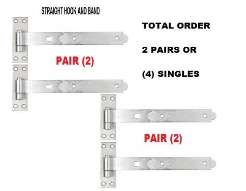 Straight band and - 18",