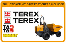 Terex TA9 Dumper Sticker Kit 