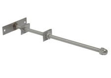 Long Front Mounted Cast Iron Radiator Wall Stay - Wallstays Brackets Tie