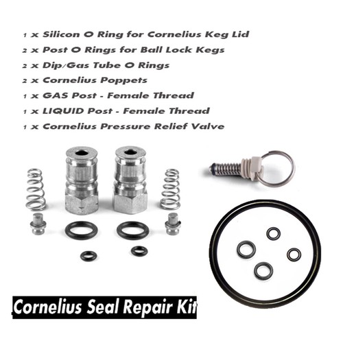Cornelius kegs seal repair - cornelius,