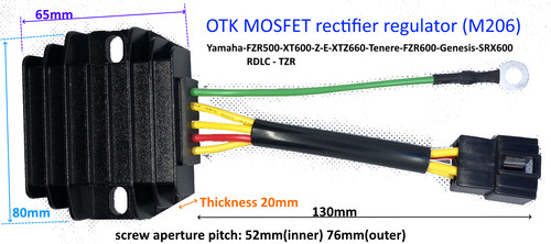 Motorcycle mosfet m206 yamaha - mosfet, m206/yamaha