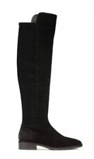 NEW Clarks "Caddy Belle" Ladies Black Suede Long Over Knee Boots UK 3 D EU 35.5