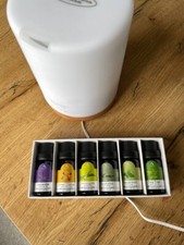 BNIB Asakuki Premium Essential Oil Diffuser 300ml + a set of new essential oils