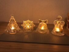 Christmas Lead Crystal Glass