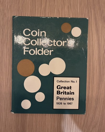 Coin collectors folder - coin,