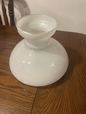 White Opal Oil Lamp Glass