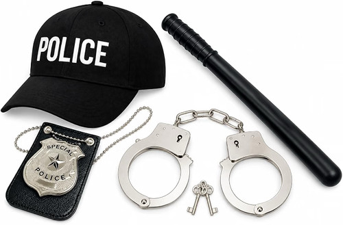 Police fancy dress set - police,