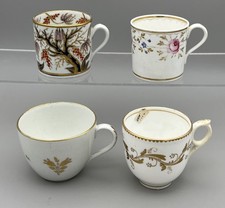 4 Antique English Cups incl