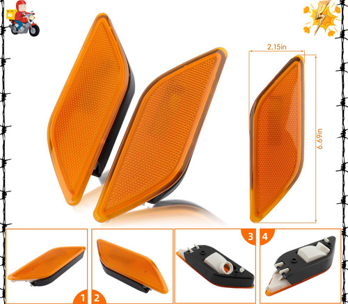 And side marker light - side,
