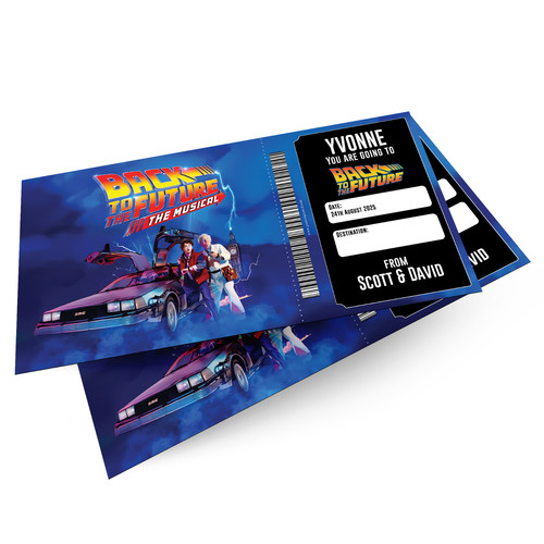 Back the future ticket - back,