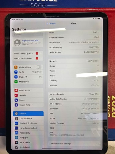 Ipad pro inch 2nd - 2nd, gen