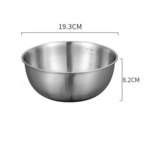 Stainless steel mixing - steel, bowl