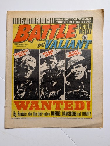 Battle picture weekly and - battle,