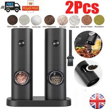2x Electric Salt and Pepper