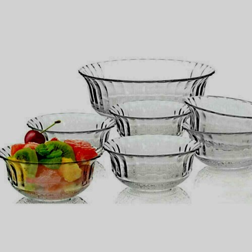 7pc glass bowls - 7pc,