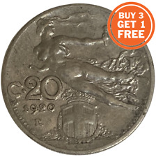 20 ITALIAN CENTESIMI - 1908 -1922 -VITTORIO EMANUELE III - CHOOSE THE DATE-ITALY