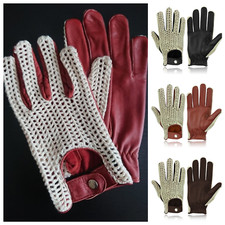 Men classic leather driving - leather,
