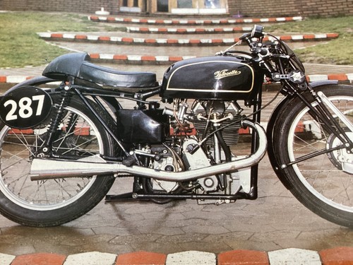 Velocette ktt viii - viii, racing