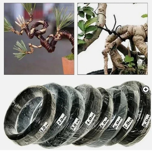 Aluminum bonsai wire garden - aluminum,