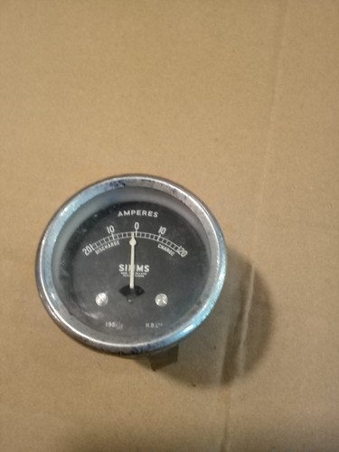 Simms amp meter - simms, ammeter