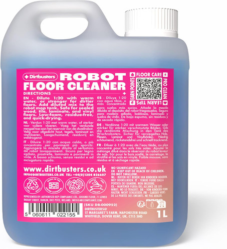 Robot mop cleaning solution - robot,