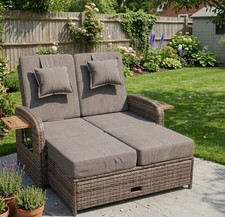 Rattan Garden Sofa Set